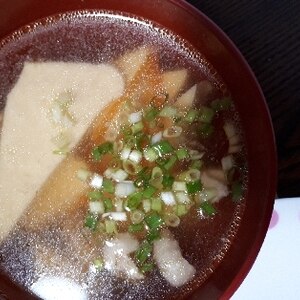 高野豆腐とキチンと野菜のスープ☆